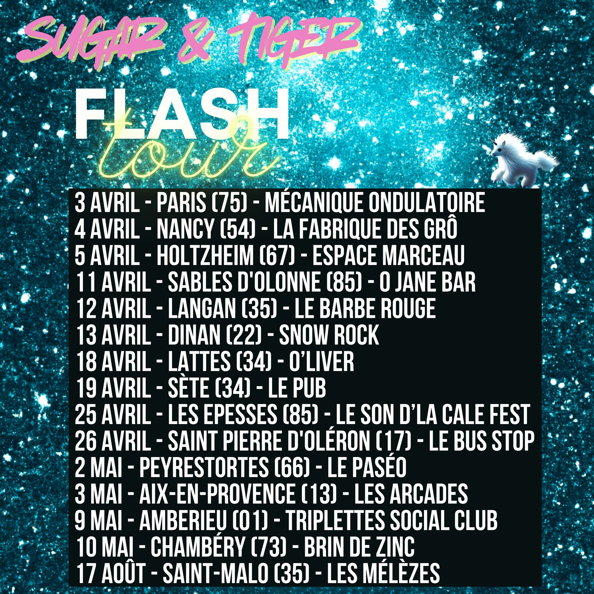 Sugar & Tiger - Flash Tour